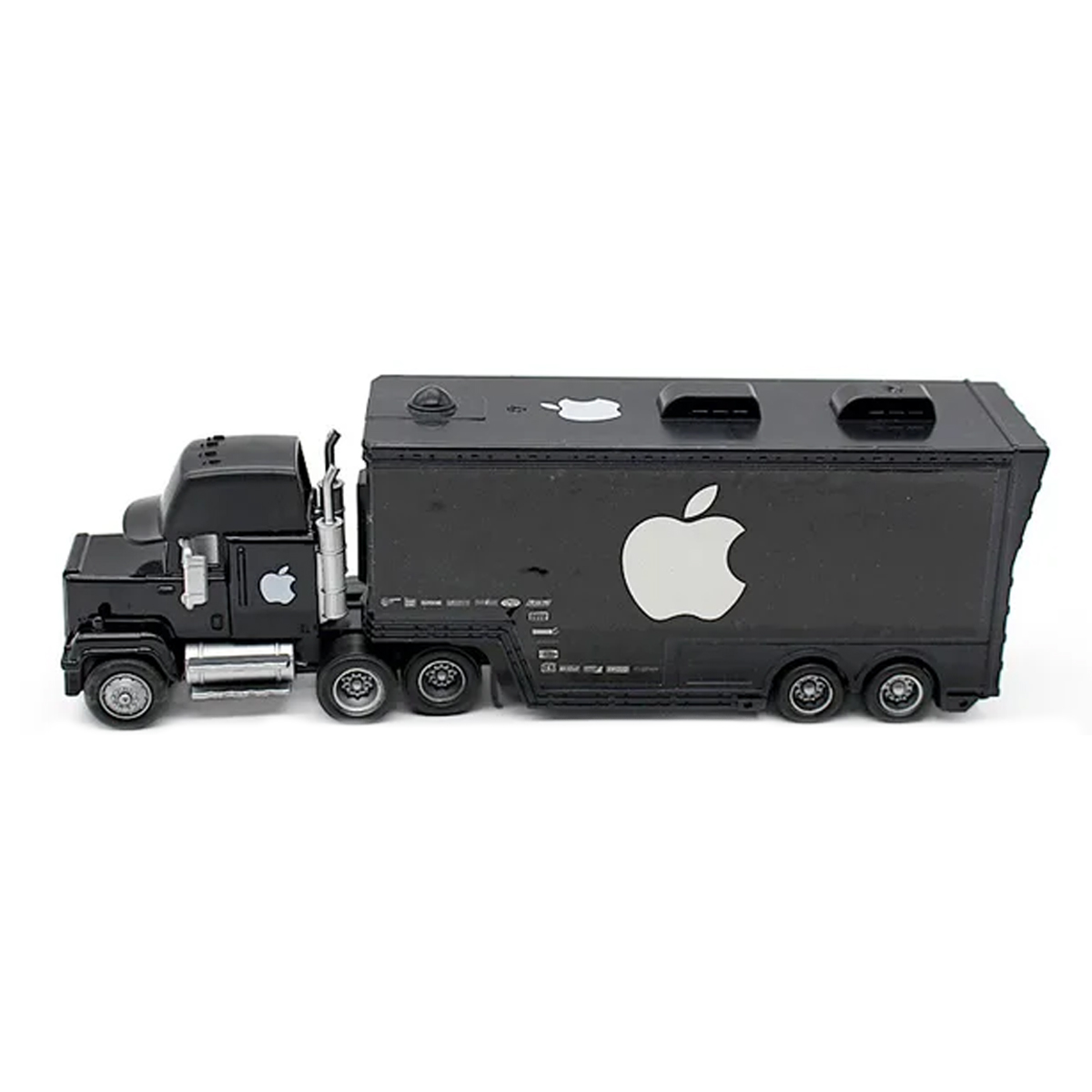 Disney Pixar Cars Black Apple Mack Hauler Truck+NO.84 Black Apple