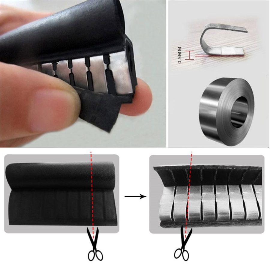 4M Waterproof Car Trunk Hood Edge Noise Insulation Seal Strip