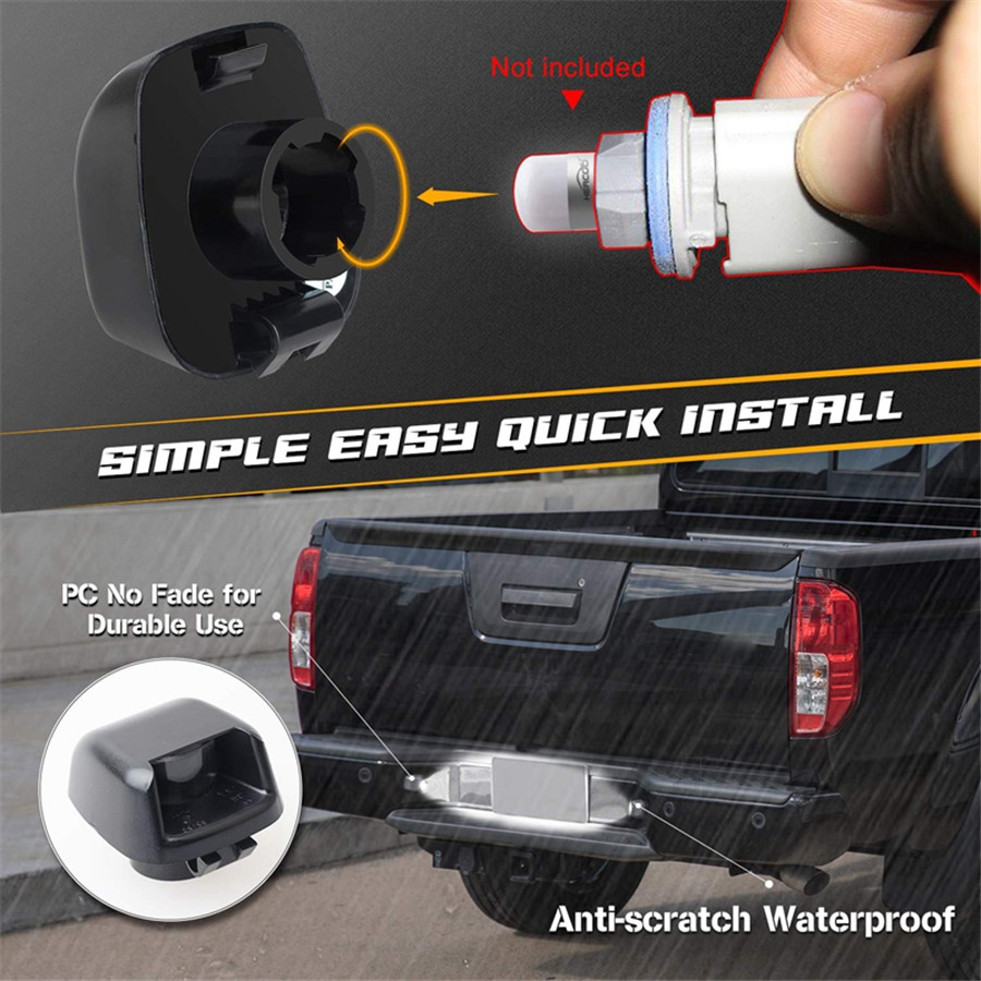 License Plate Light Rear Bumper Lamp For 20072019 Nissan Frontier