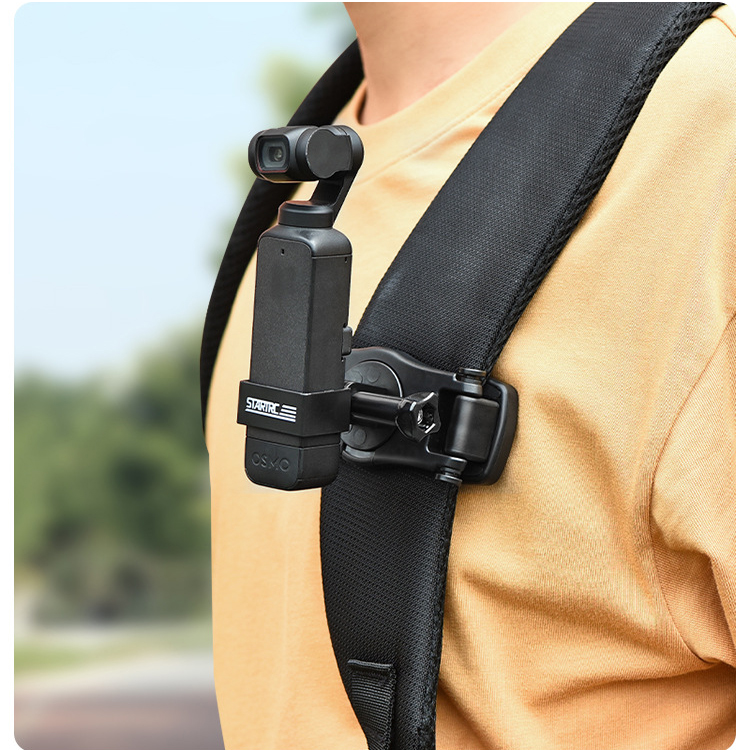 Backpack Clip for Action 2 FIMI PALM/2 Pocket Insta360 ONE/X  display picture 3