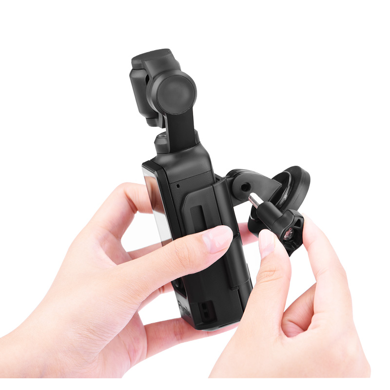 PCTC Silicone Non-Slip Desktop Mount for DJI Osmo Pocket 3, Lightweight and Compact, OSMO Pocket 3 Accessories (Silicone Black
