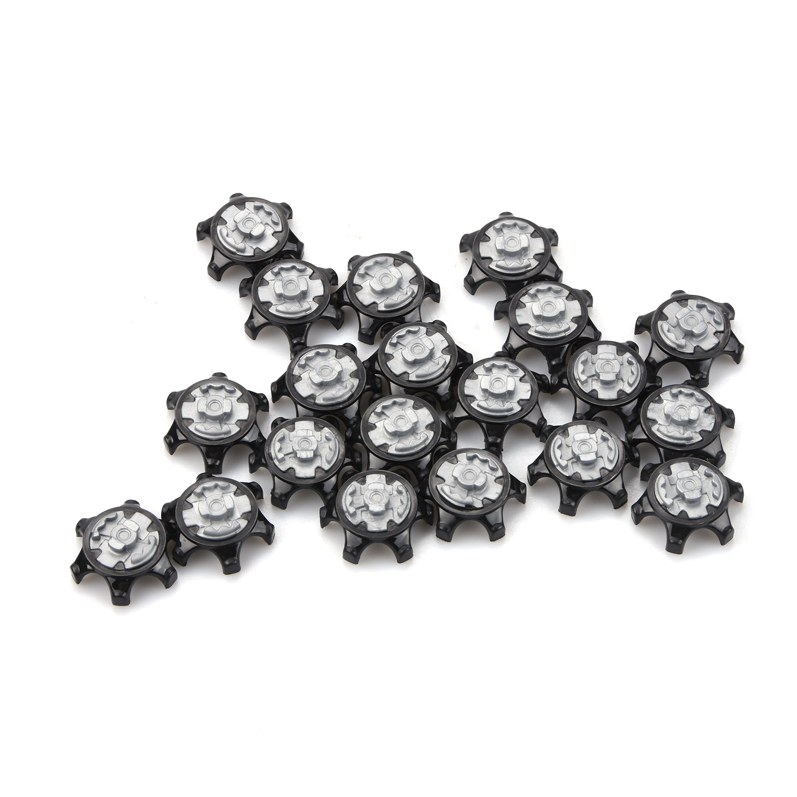 20PCS Soft Plastic Golf Shoe Spikes Replacement Cleat Fast Twist