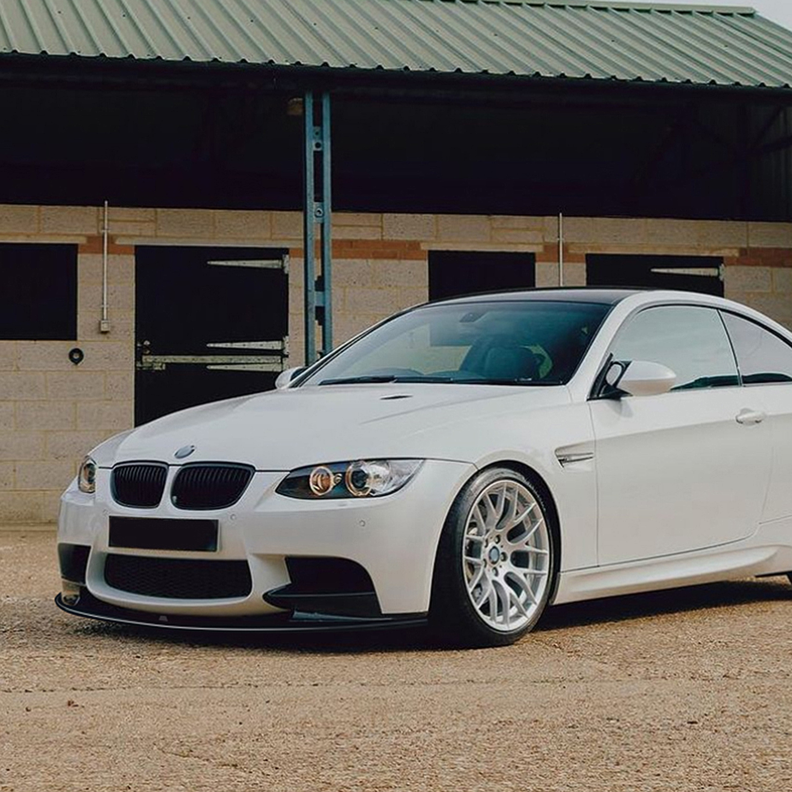 Front Spoiler Side Splitter For BMW 3 Ser E90 E91 E92 E93 M3 2007
