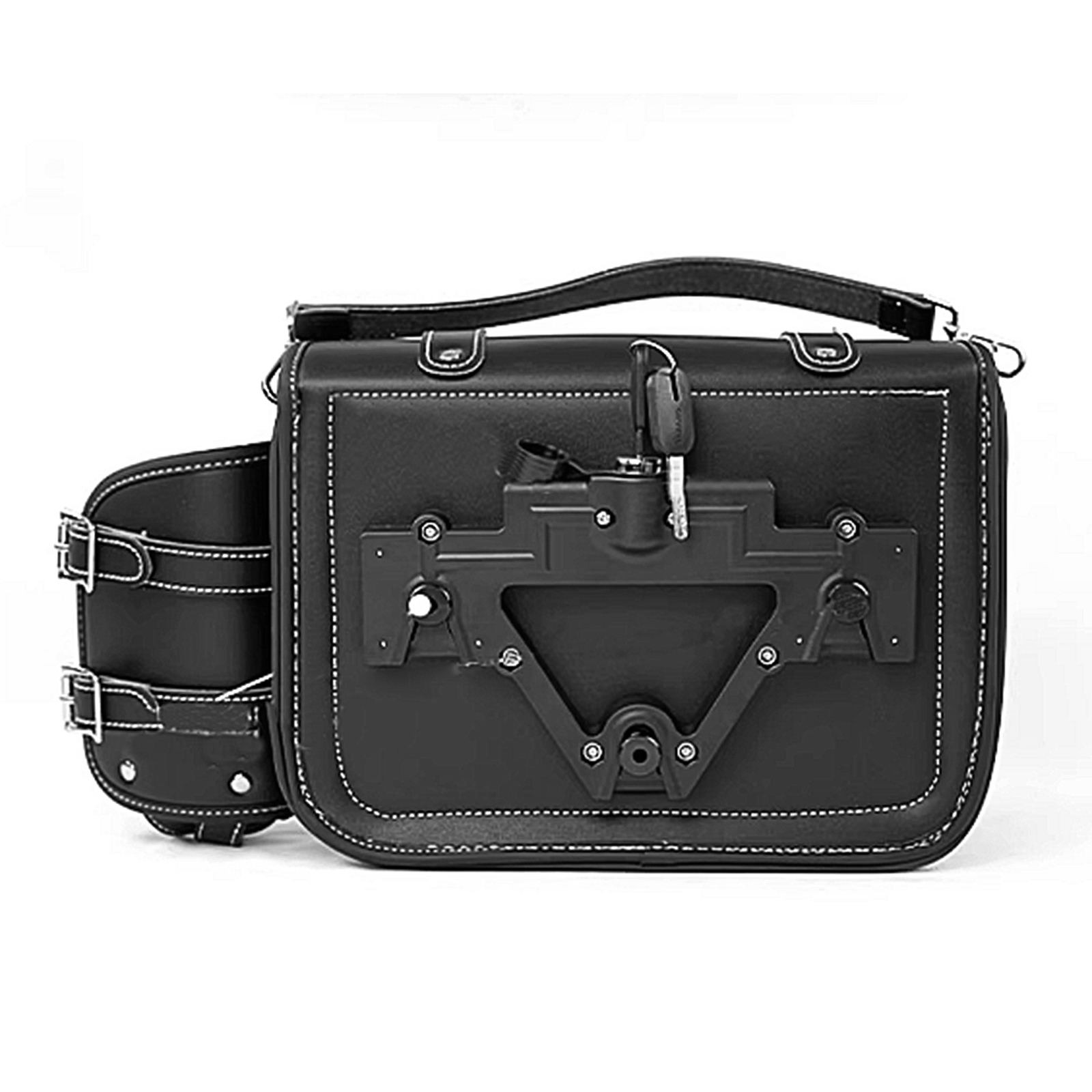 FLFBS バックサポート SaddleBag Brackets Parts For All Motorcycle Harley Davidson