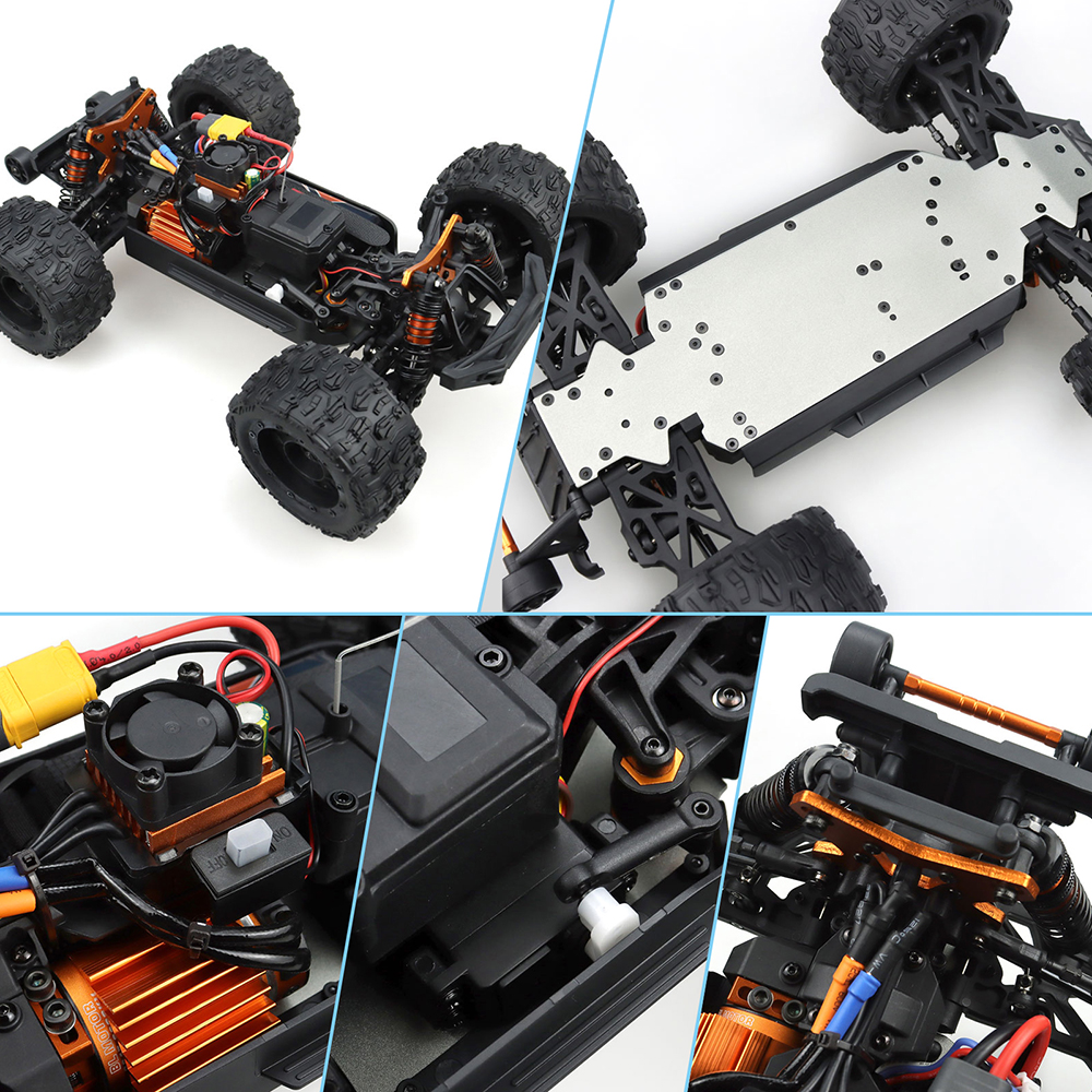 Zd racing 1/16 RC ブラシレス ZD Racing 1/16 RC Car 4WD Brushless 2.4G 4CH Remote Control
