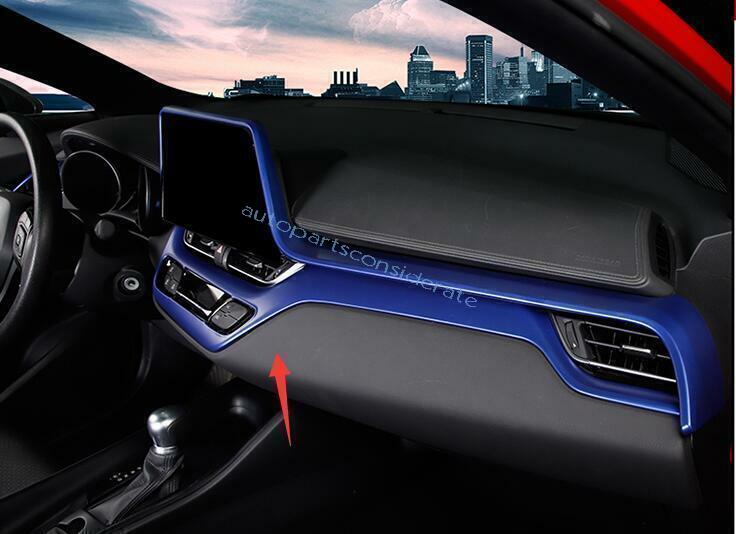 For Toyota CHR C-HR 2018-2021 2022 Blue Center Console Instrument