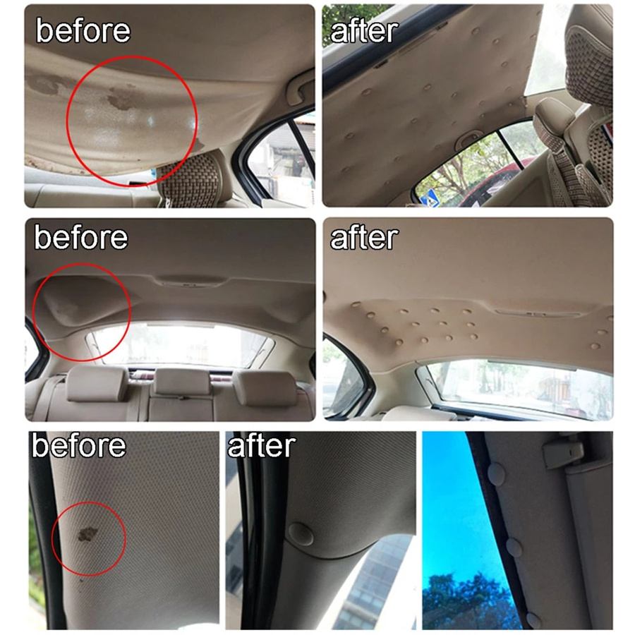 How to fix a burn mark in a car headliner - Professional services for the  auto transportation - car carriers 