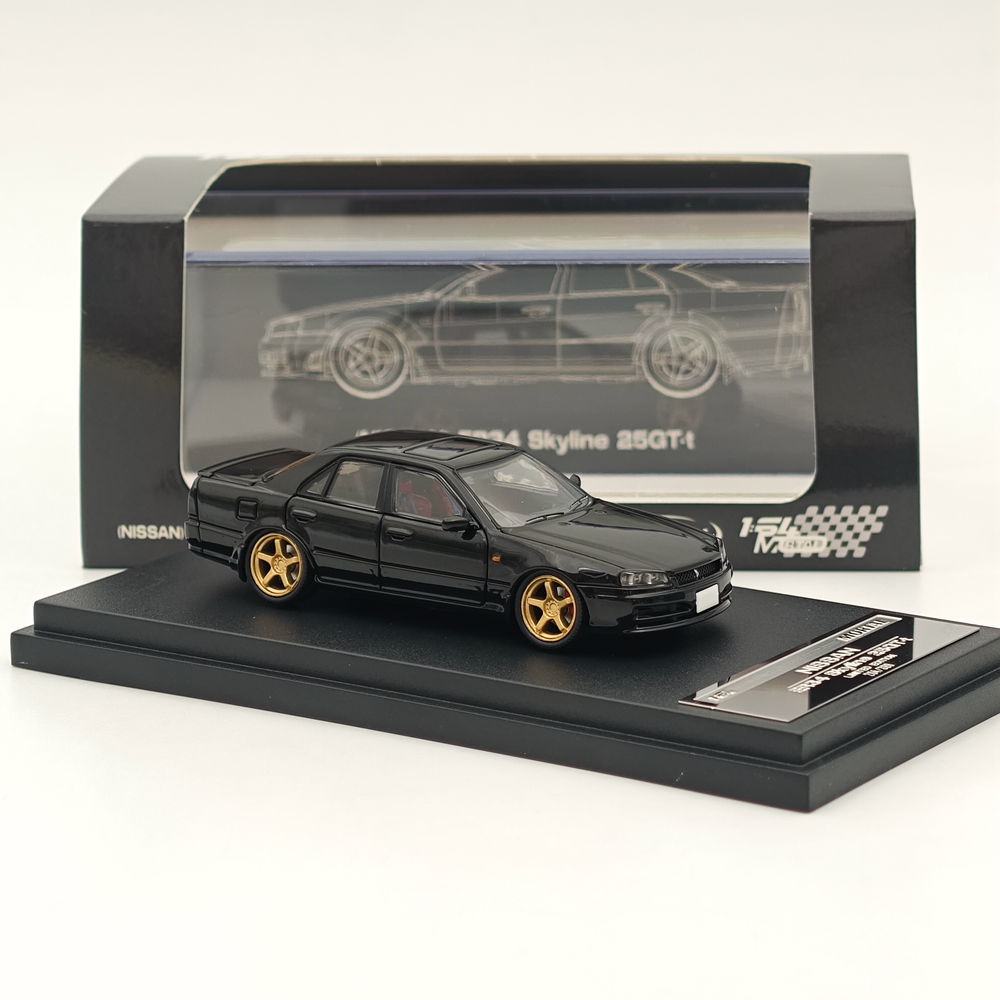 Mortal & OM 1/64 Nissan ER34 uras SKYLINE Diecast Toy Car