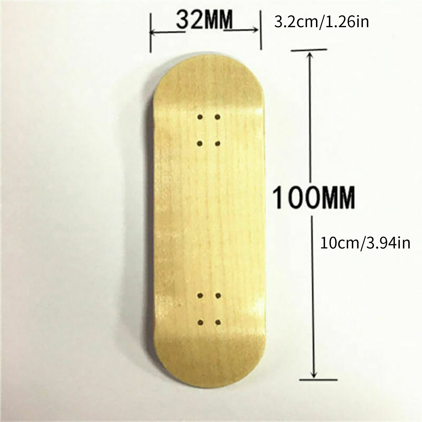 Fingerboard 32mm Complet – Érable Handmade, Planche En Bois, Set Pro