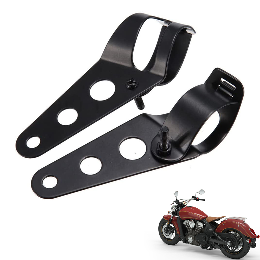 Chrome Fork Mounts For 35mm-41mm Tubes - Maati Srijan - View #11