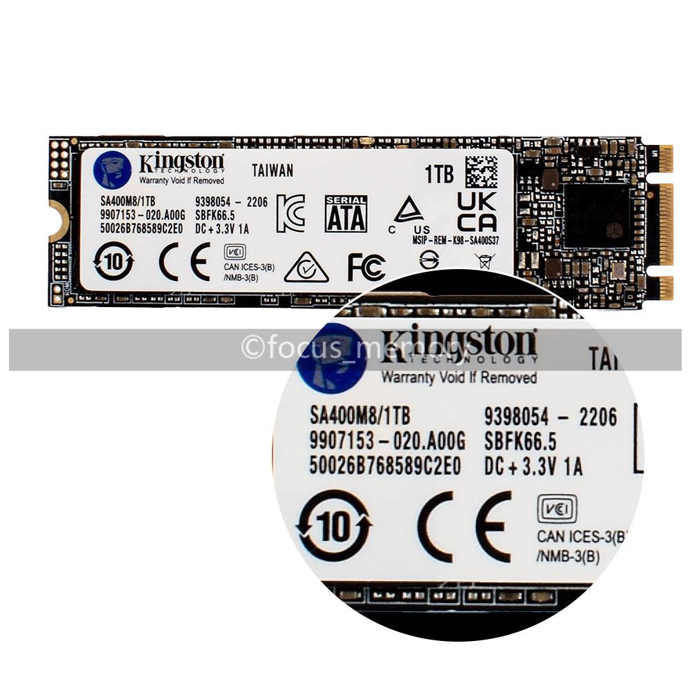 Kingston SSD A400 120GB 240GB 480GB 1TB 2TB M.2 SATA NGFF Solid
