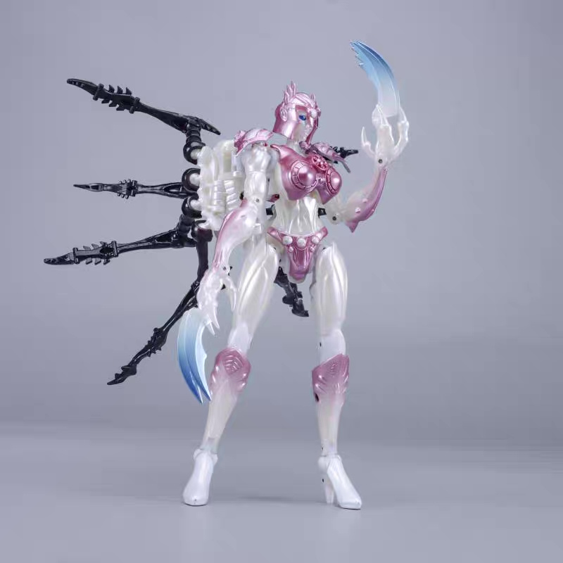 BWM-08W Metal Spider Pink Version | TransArt