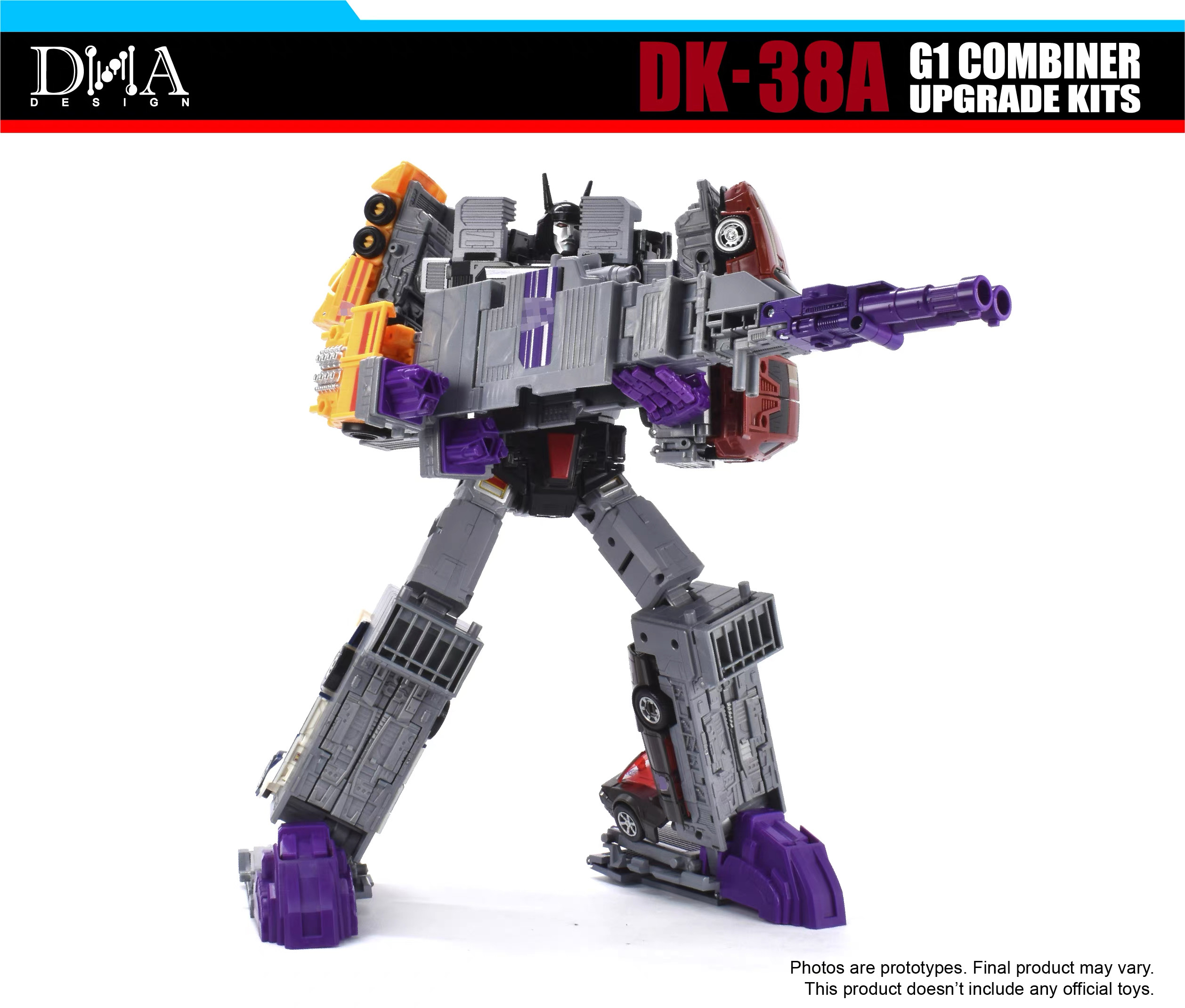 DNA DK-38A Upgrade Kit For Legacy Menasor Motormaster G1 COMBINER