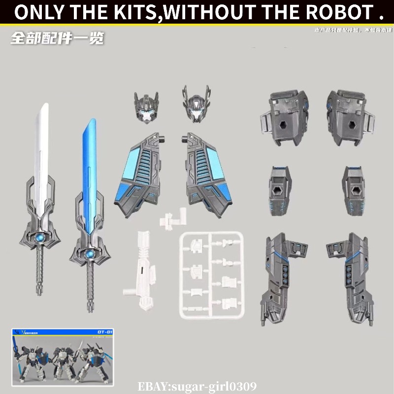 IN STOCK！Origin Toys OT-01 ABS Upgrade Kit Armored Head For AOTP