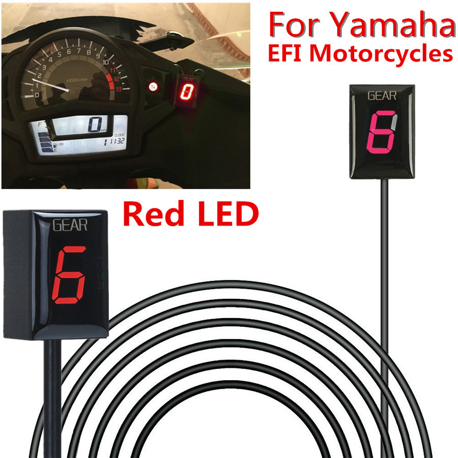 Motorcycle Gear Indicator For Yamaha YZF-R1 YZF-R6 Xt660 Fz6 Fz-16 Fz1 Fz8