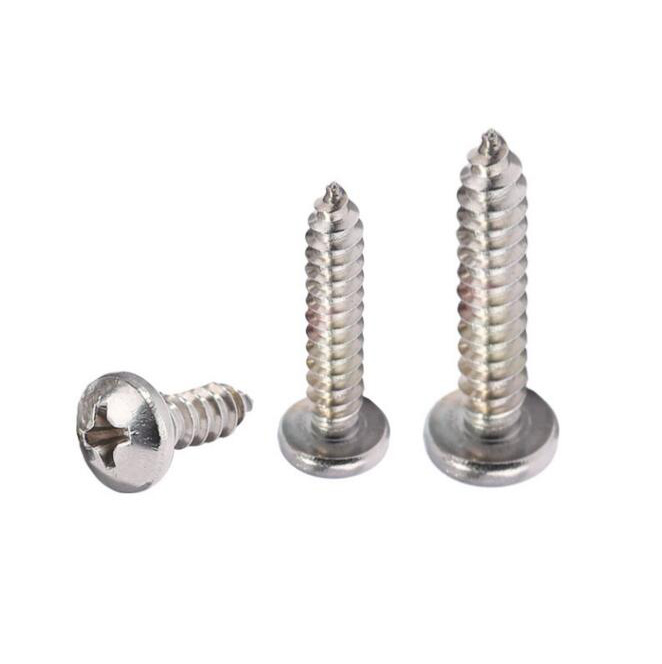M2/M2.3/M3/M4 Head Self Tapping Screws Bolts Thread Nickel Plated Phillips Round eBay