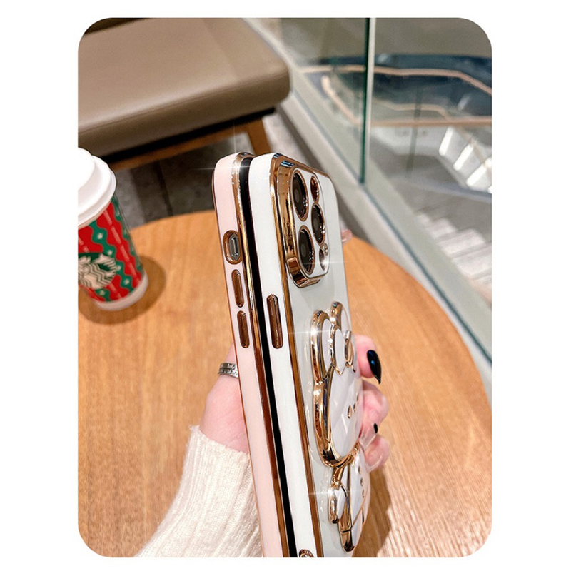 For iPhone 14 Pro Max 13 12 11 XS XR Cartoon Rabbit Invisible