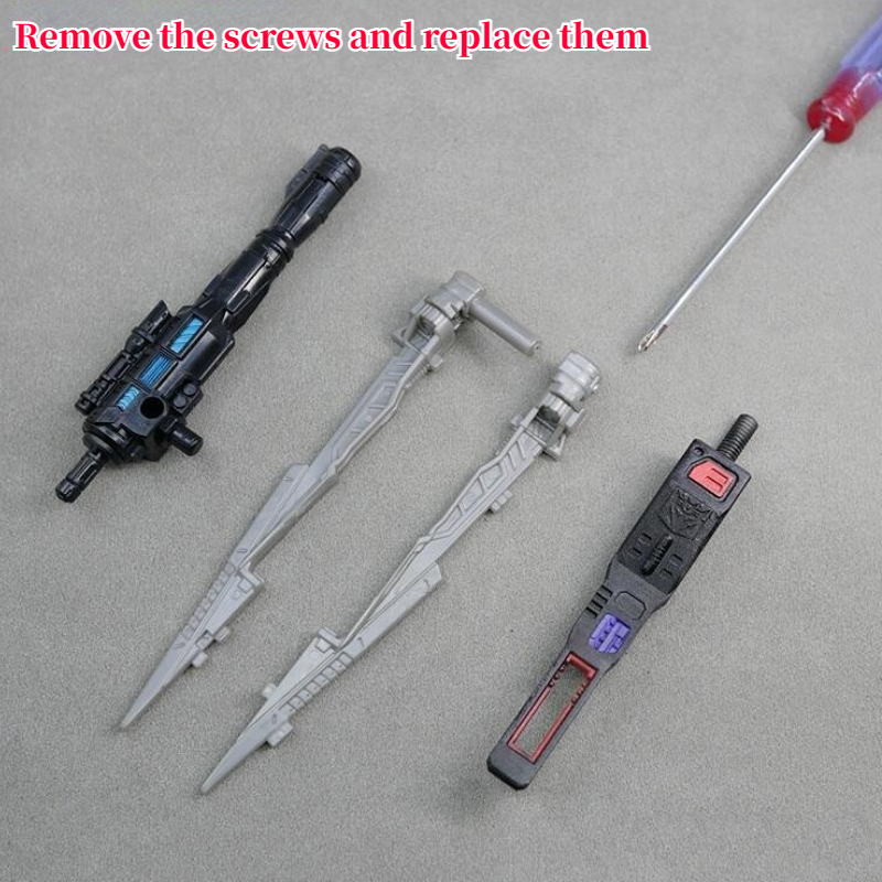 3D Print Upgrade Kit Helmet Weapon Waist Heightening Parts