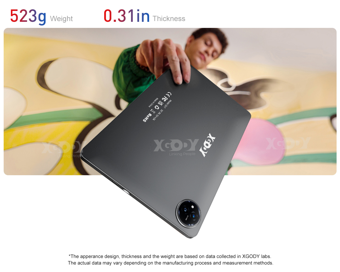 TABQ17 PRO WiFi Tablet 11.0 Inch Android 15 16GB+256GB/1TB 8000mAh