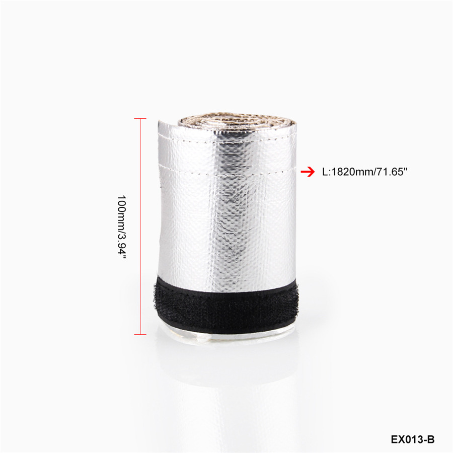 Heat Shield Sleeve Protector Cover Withstands 500°F 2000°F For Exhaust