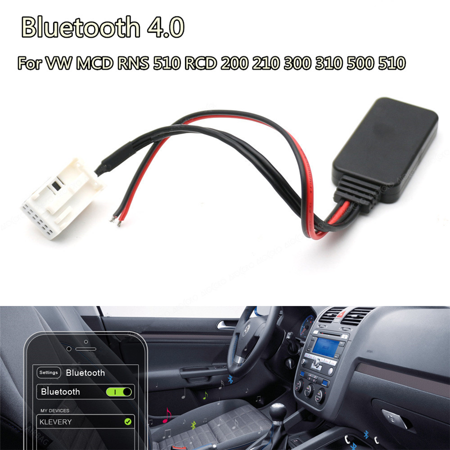 Universal Car Auto Bluetooth Radio AUX Cable Adapter Accessories U9P9 