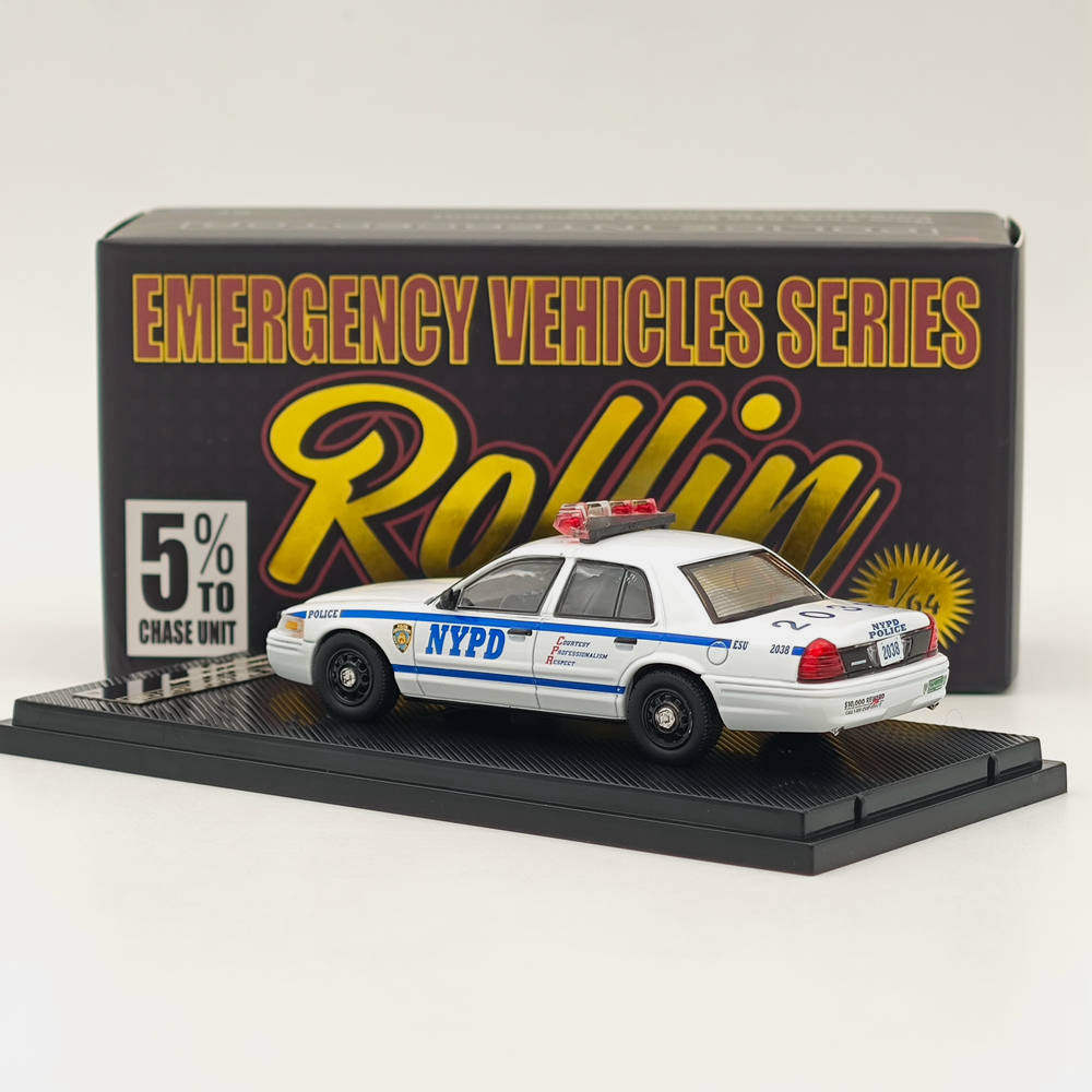 Rollin 1/64 フォード クラウン ロサンゼルス パトカー - メルカリ