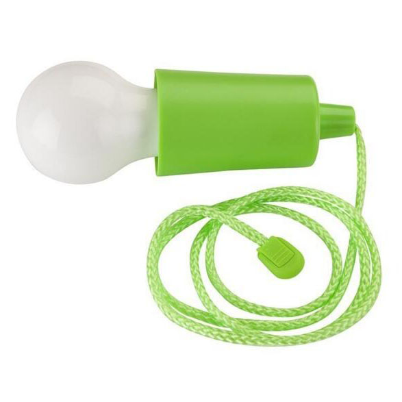 Pull Cord Light Portable LED Hanging Bulb Reading Closet 3 AAA Battery Operated eBay