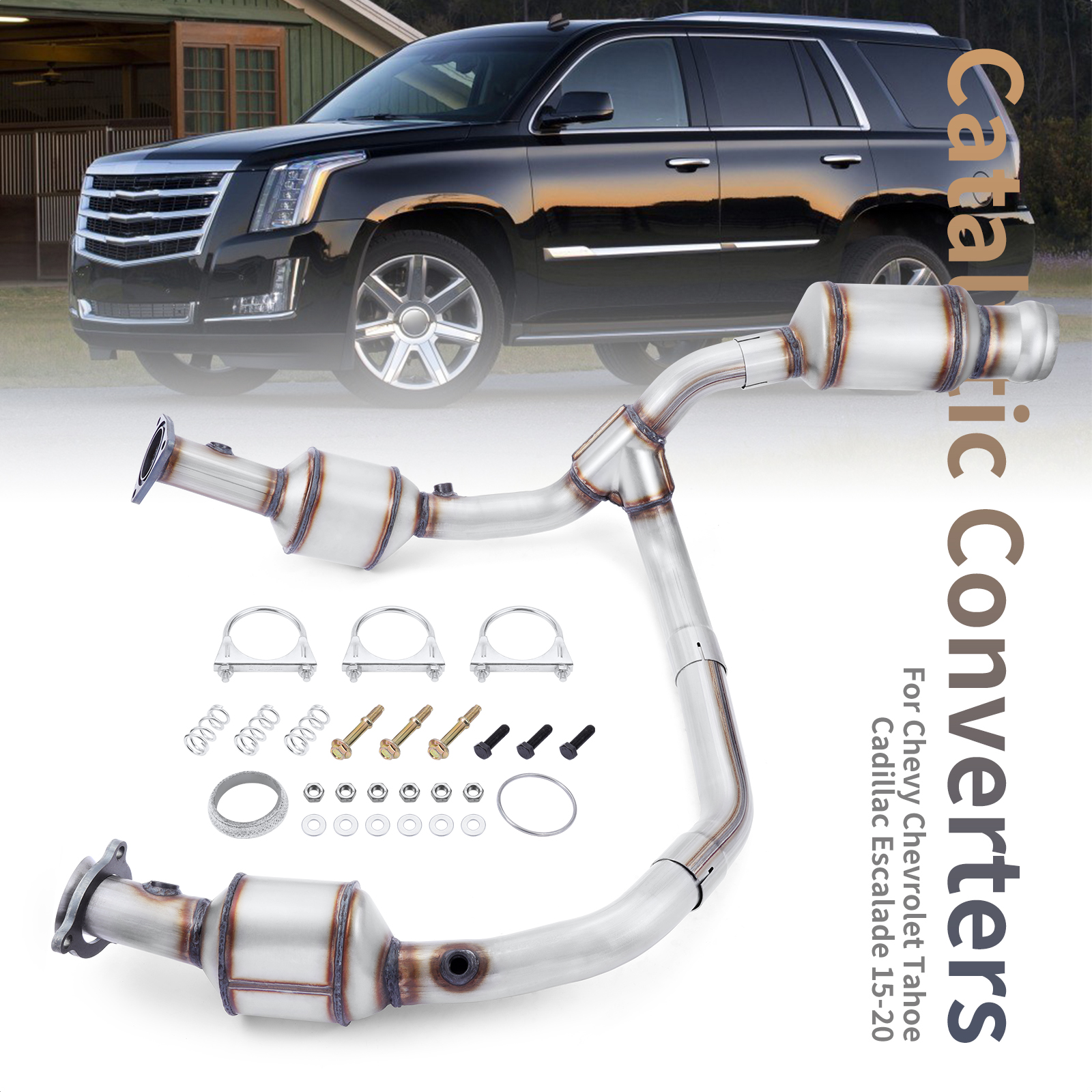 Catalytic Converters #19420265 For Chevrolet Tahoe Cadillac