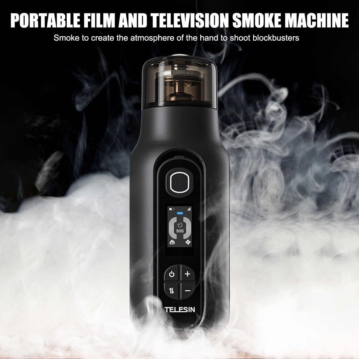 TELESIN C40 Handheld Fog Machine Portable Smoke Machine Remote