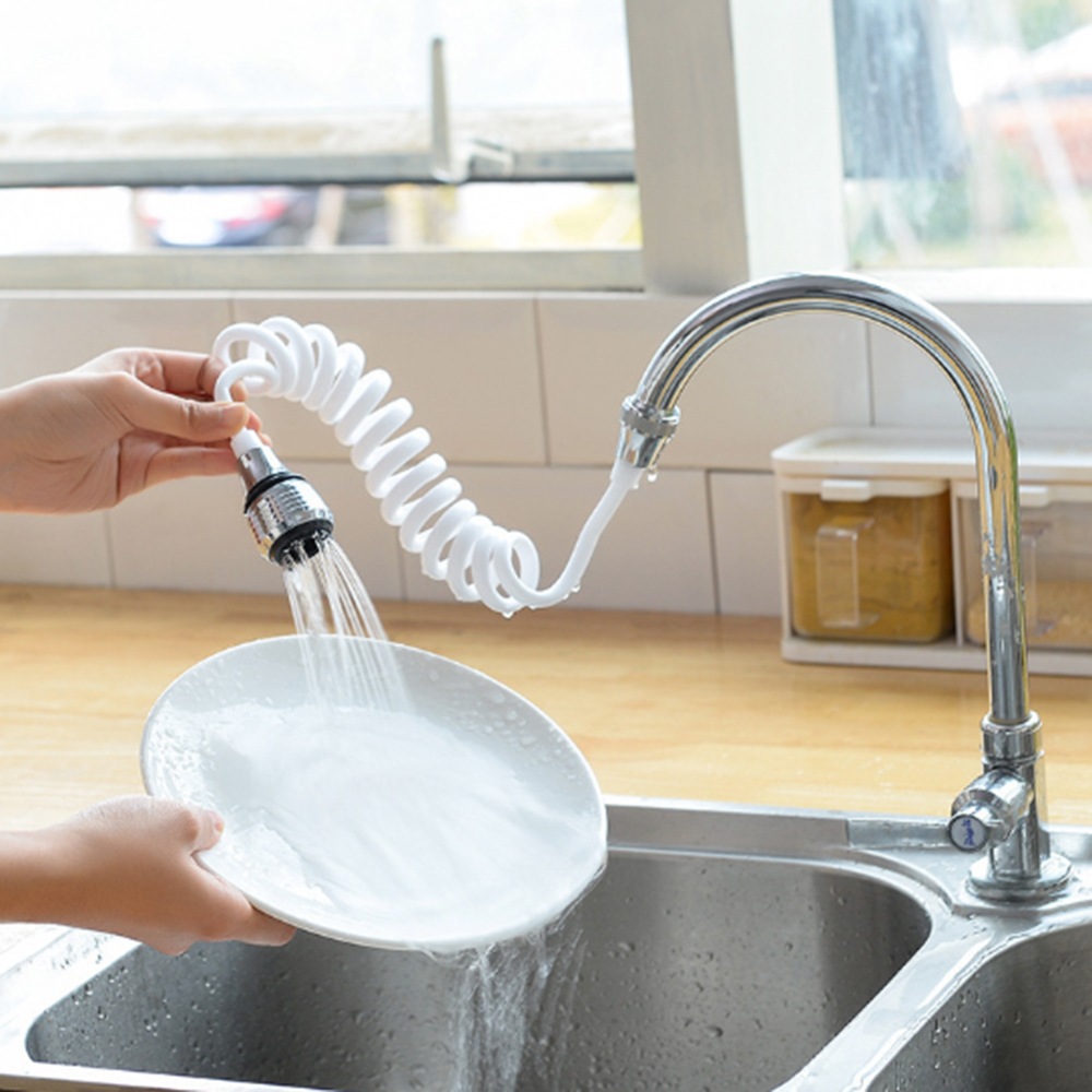 Kitchen faucet extender long hose portable telescopic ...