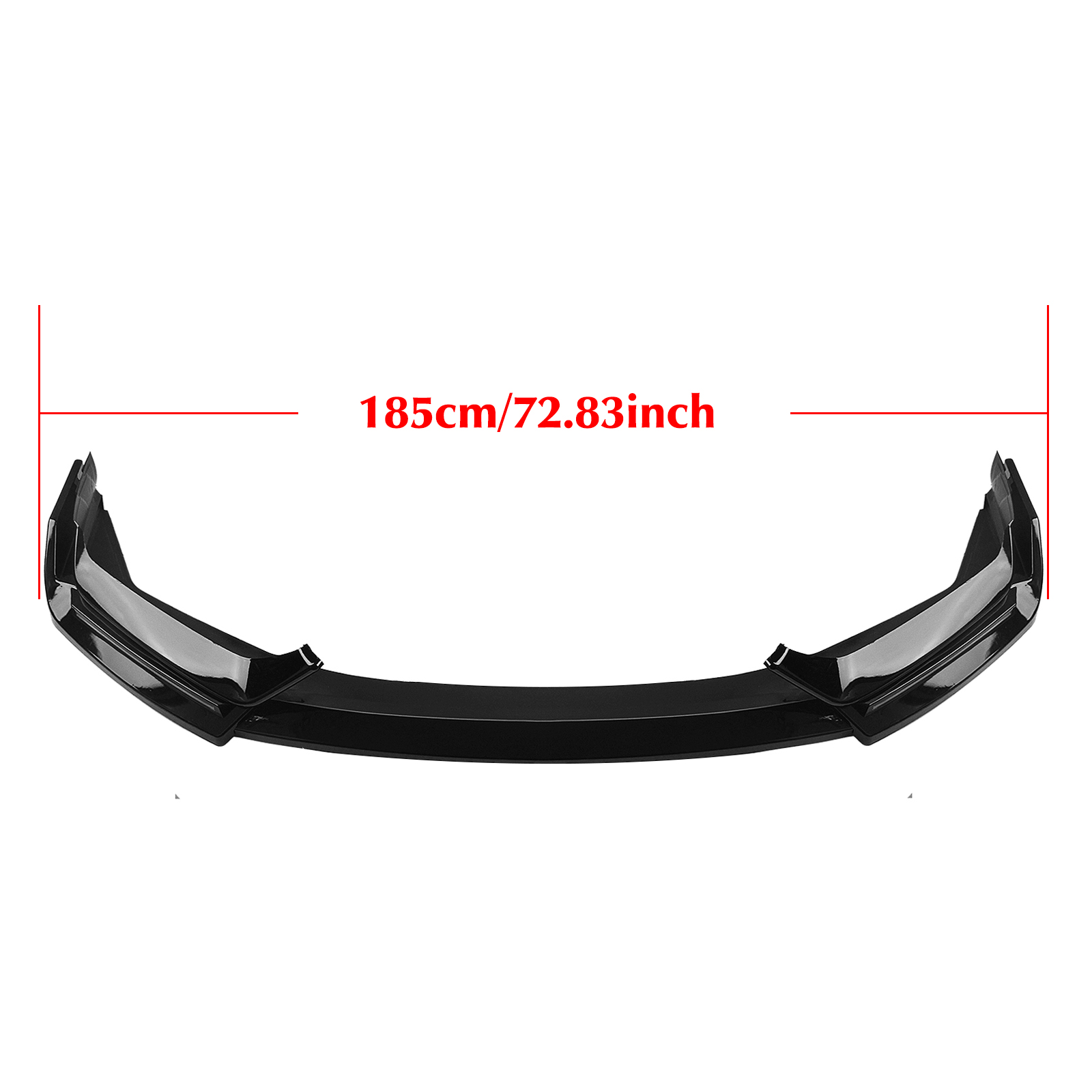 Archaic Spoiler Paraurti Anteriore Compatibile Per 11th Gen Honda Civic Seden Type R Hatchback 2021-2024, Kit Corpo Spoiler Splitter Sotto Il Mento, Accessori Civic - 7
