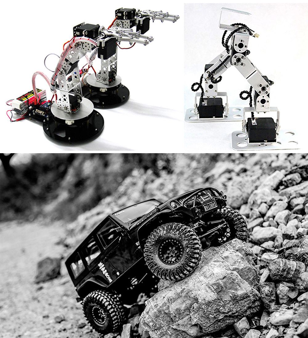 Hobby Fans 55kg Brushless RC Digital Servo – All Metal, IP67 Waterproof, High Torque & Fast Response For 1/8, 1/10, 1/12 RC Cars - View #10