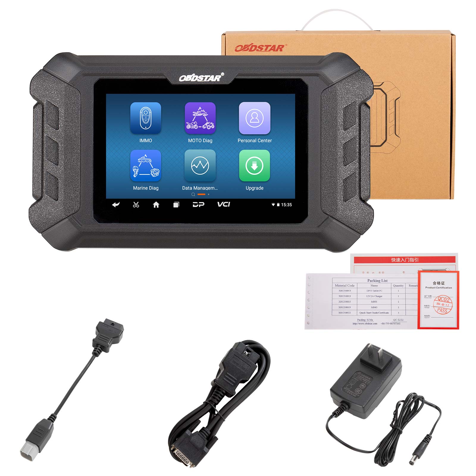OBDSTAR ISCAN for BRP(Can-am) Motorcycle Diagnostic Tool Suppport