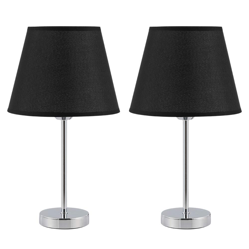 Set Of 2 Modern Mini Table Lamps Beside Nightstand Bedroom