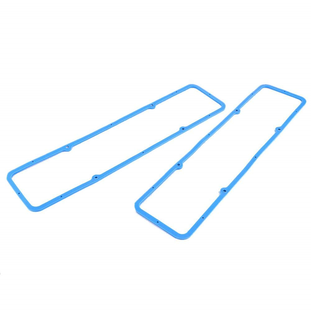 SBC Steel Core Rubber Valve Cover Gaskets Fits SB Chevy 283 305 327 350 383 400 - Foto 12