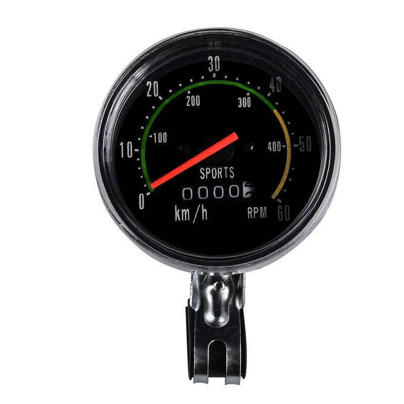 Tachometer Analog Fahrrad Kilometerzähler km/h rpm Tacho