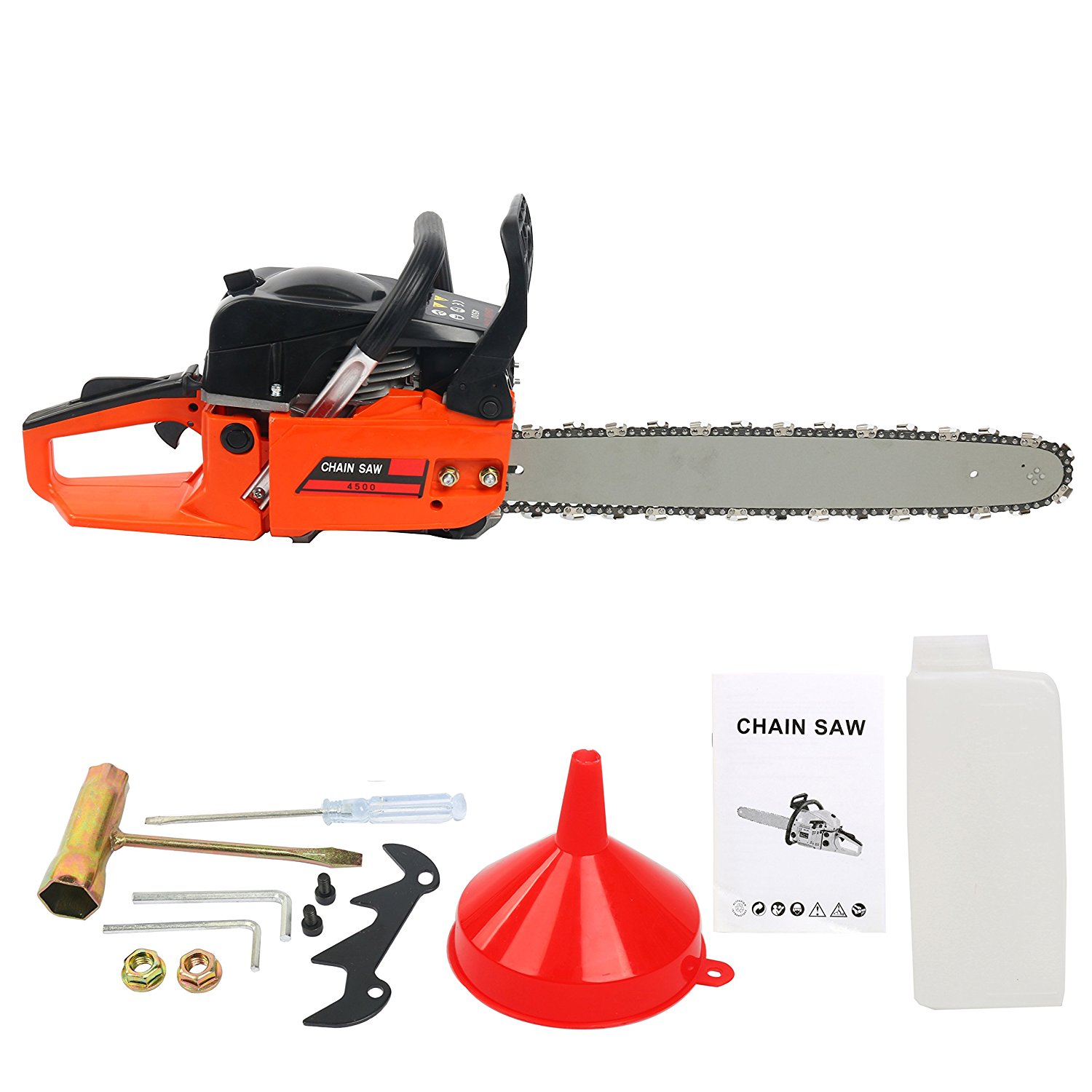 18Inch 45cc 2 Stroke Gas Powered Chain Saw 18" US STOCK eBay