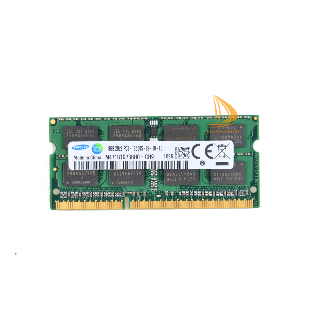 16GB Samsung 2X 8GB 2RX8 DDR3 1333MHz PC3-10600S 1.5V SODIMM Laptop RAM Memory 