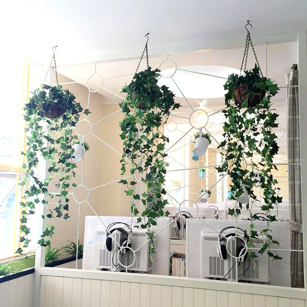 Hanging artificial plants indoor information