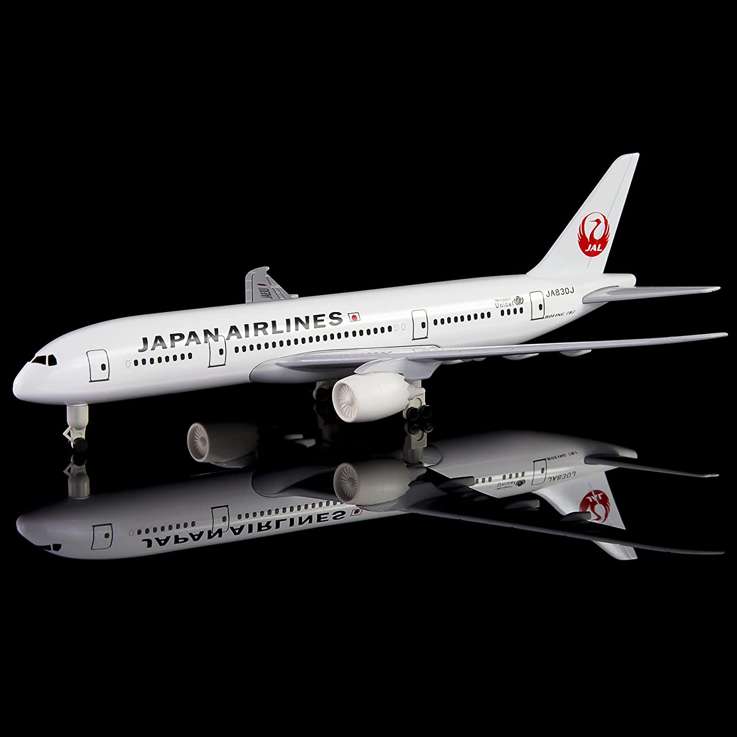 1/300 20cm Japan B787 Plane Model Alloy Simulation Airplane