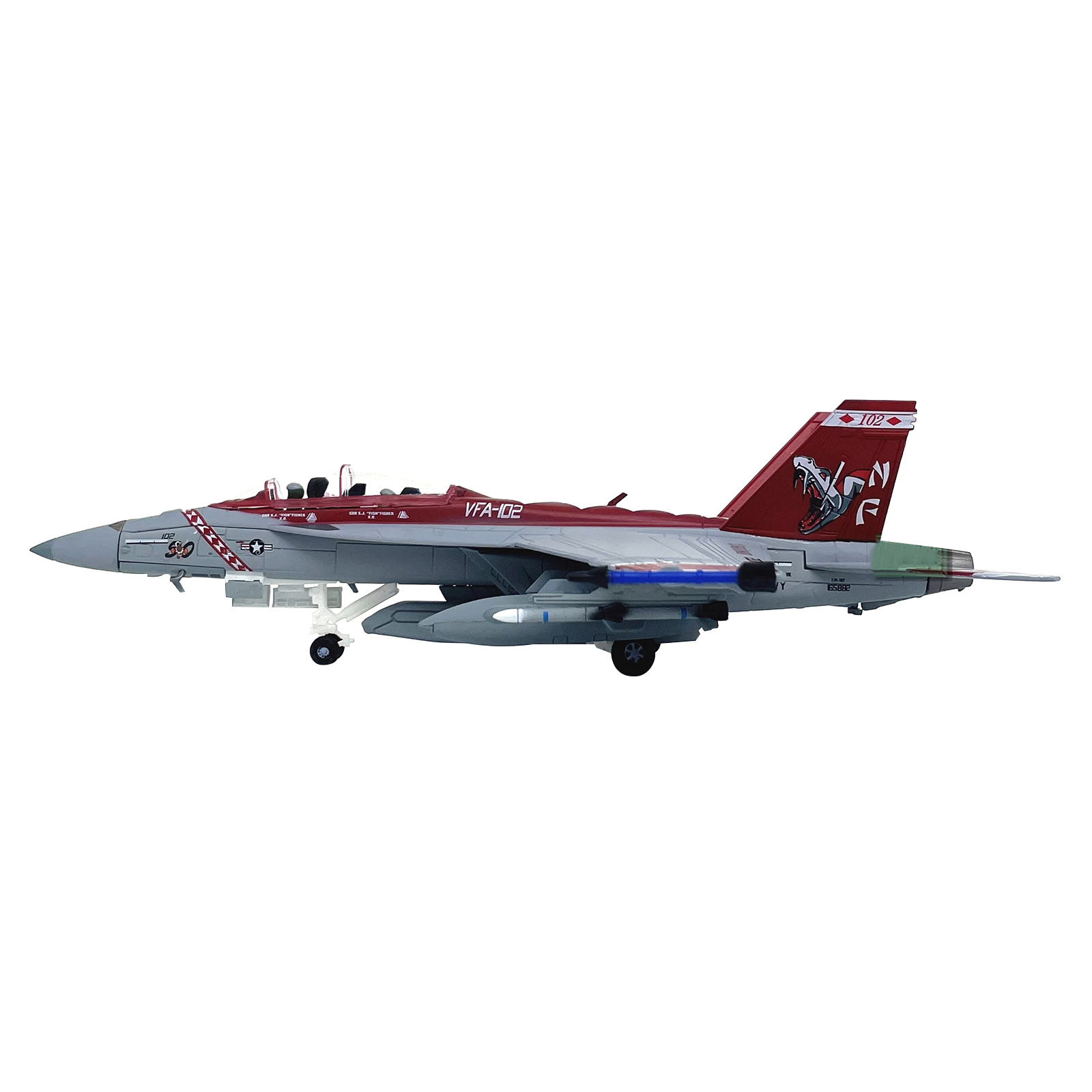 F/A-18 Super Hornet Strike Fighter VFA-102 Diamondbacks Finished