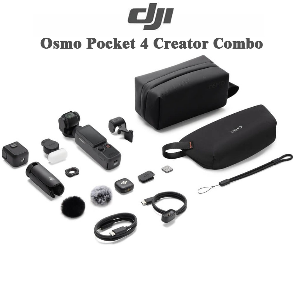 Original Osmo Pocket 4 Creator Combo 107GB 1545mAh | eBay