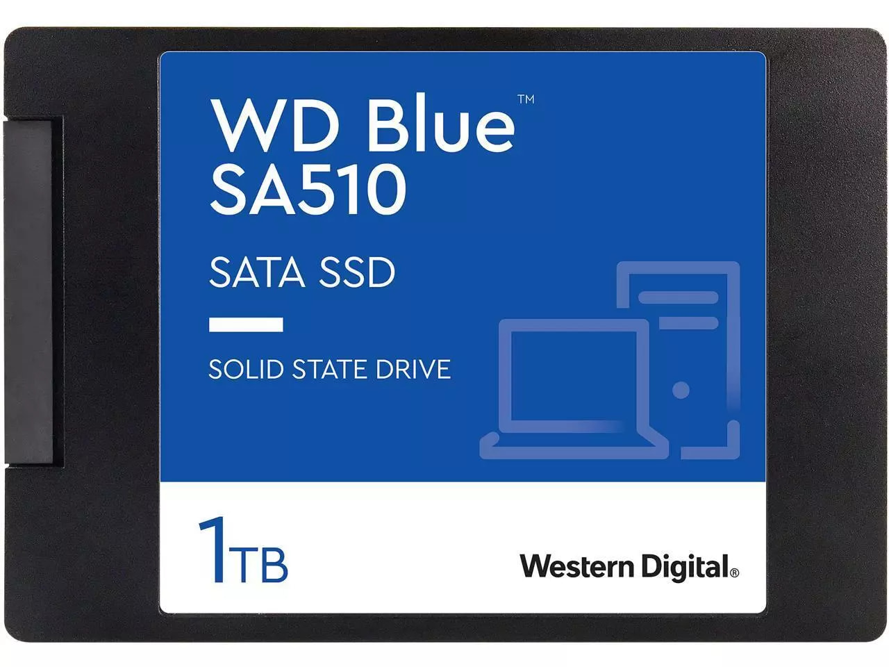 2.5 inch Western Digital 1TB WD Blue SA510 SATA 3 SSD Internal 2.5 inch Western Digital 1TB WD Blue SA510 SATA 3 SSD Internal