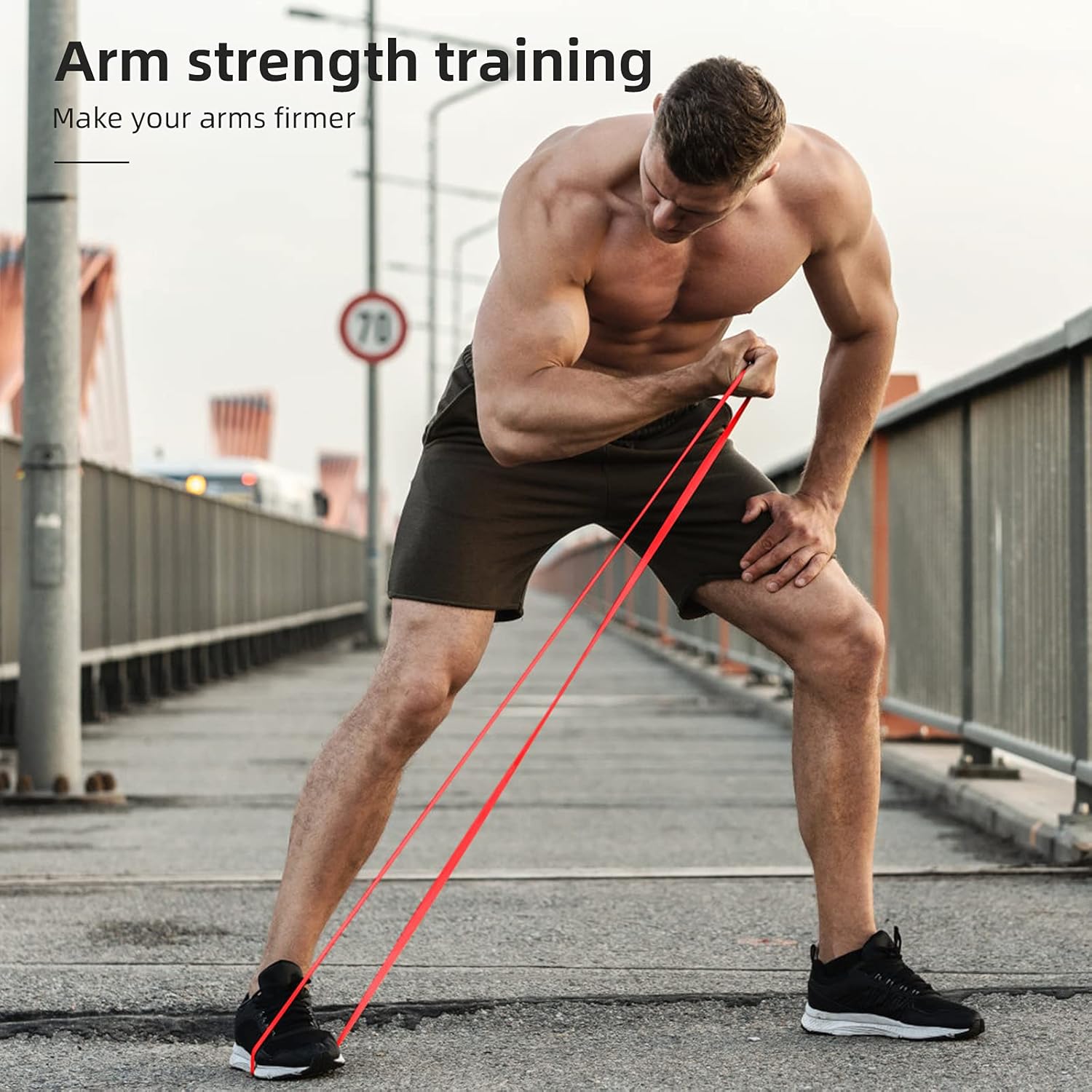 Pack De 4 Bandes élastiques De Traction - Fitness, Crossfit, Yoga, Musculation