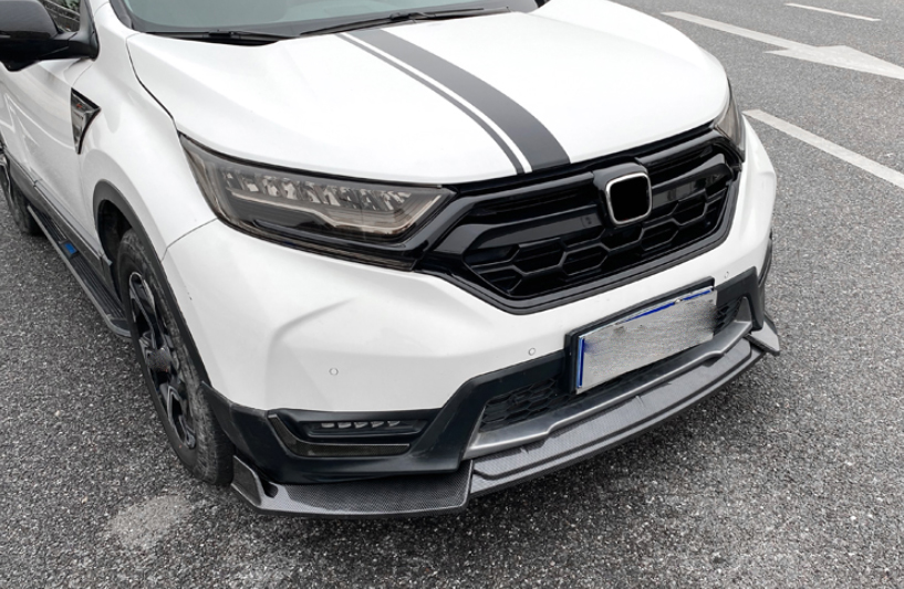 For Honda Crv Cr V Carbon Fiber Stage Front Bumper Lip Chin Spoiler Ebay