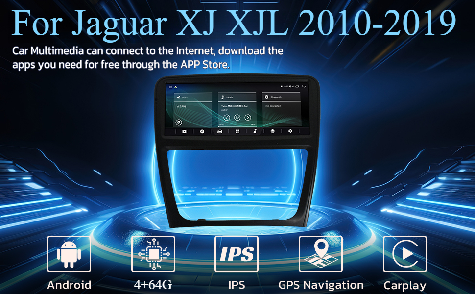 2009-2019 Jaguar X351 XJ XJL Bosch system