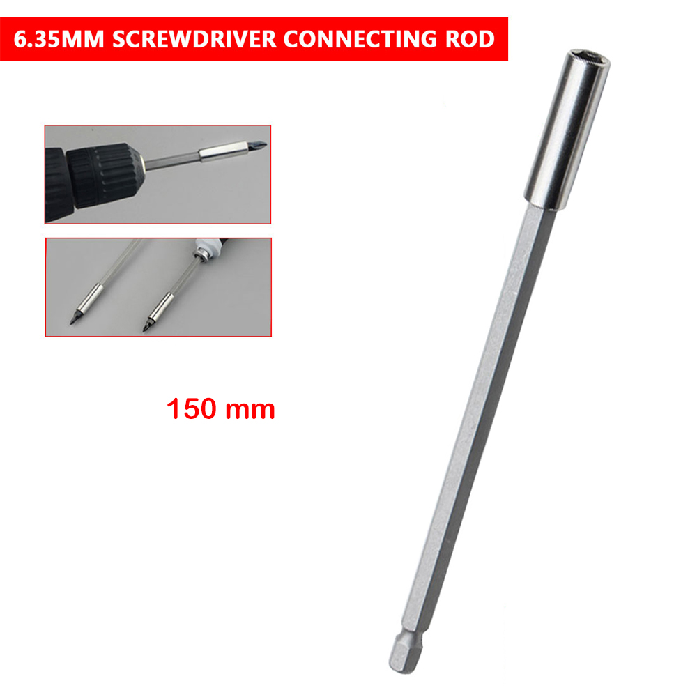 3PCS Magnetic Extension Bit Holder 1//4/" Hex Screwdriver Drill 6 10 15cm Long New