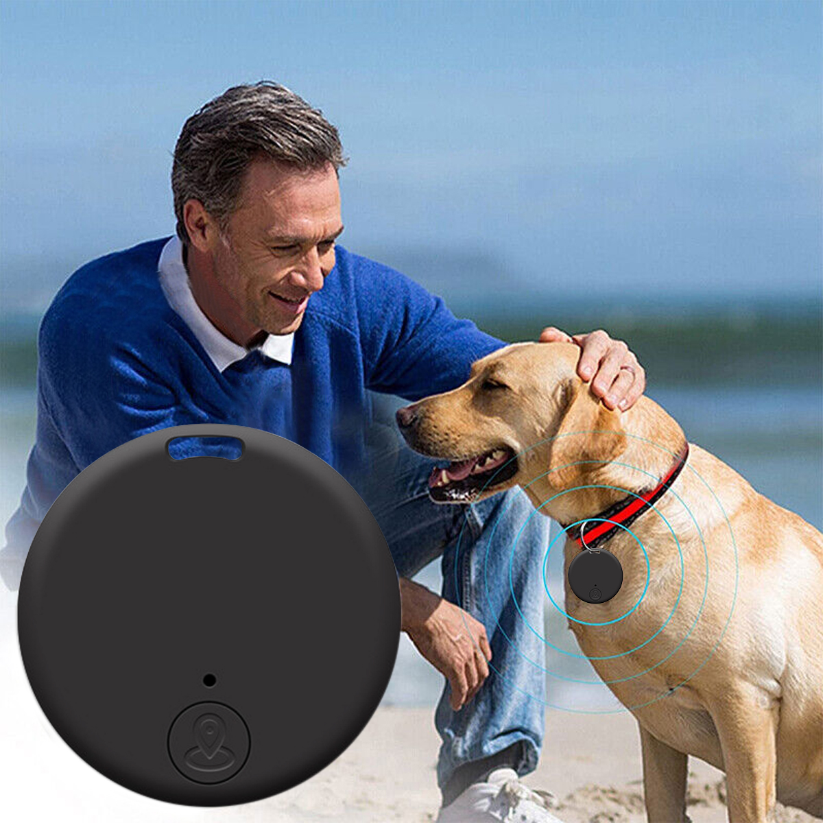 Y2 Puce Bluetooth traceur Localisateur GPS Tag alarme Wallet Key Pet Dog  Finder, Mini Traceur Bluetooth Sans Fil Localisateur GPS - Cdiscount Auto