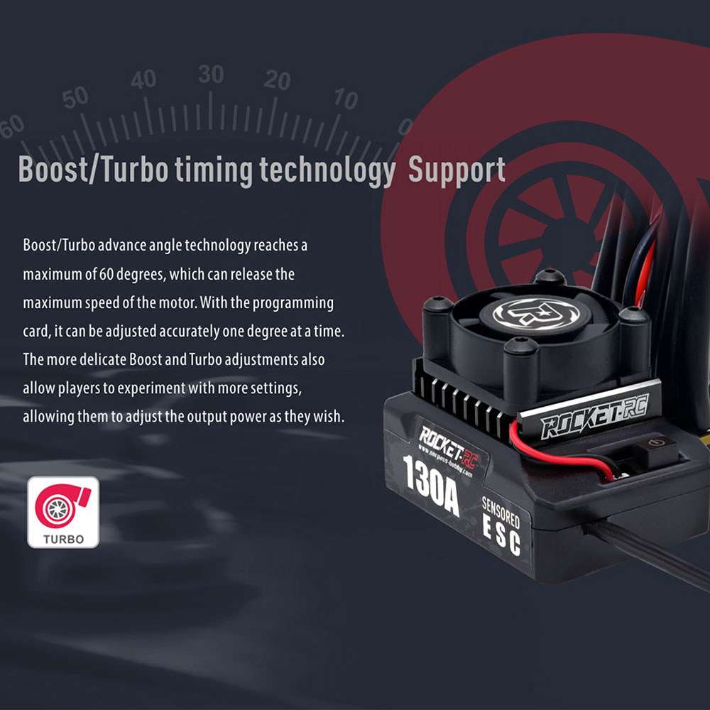 ROCKET-RC 130A ESC 6V/5A BEC 新品未使用 ROCKET-RC 130A ESC 6V/5A BEC 新品未使用 - メルカリ