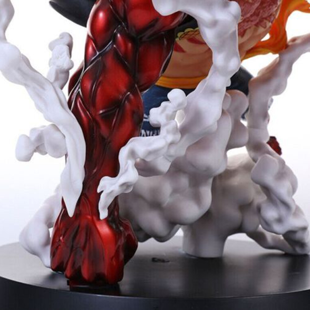Anime One Piece PVC Figure Collection Luffy Gear Fourth 25cm Xmas